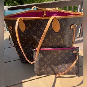 Authentic Louis Vuitton never full mm